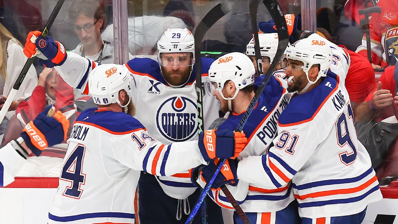 Leon Draisaitl wins it in OT as Oilers tie Stanley Cup Final