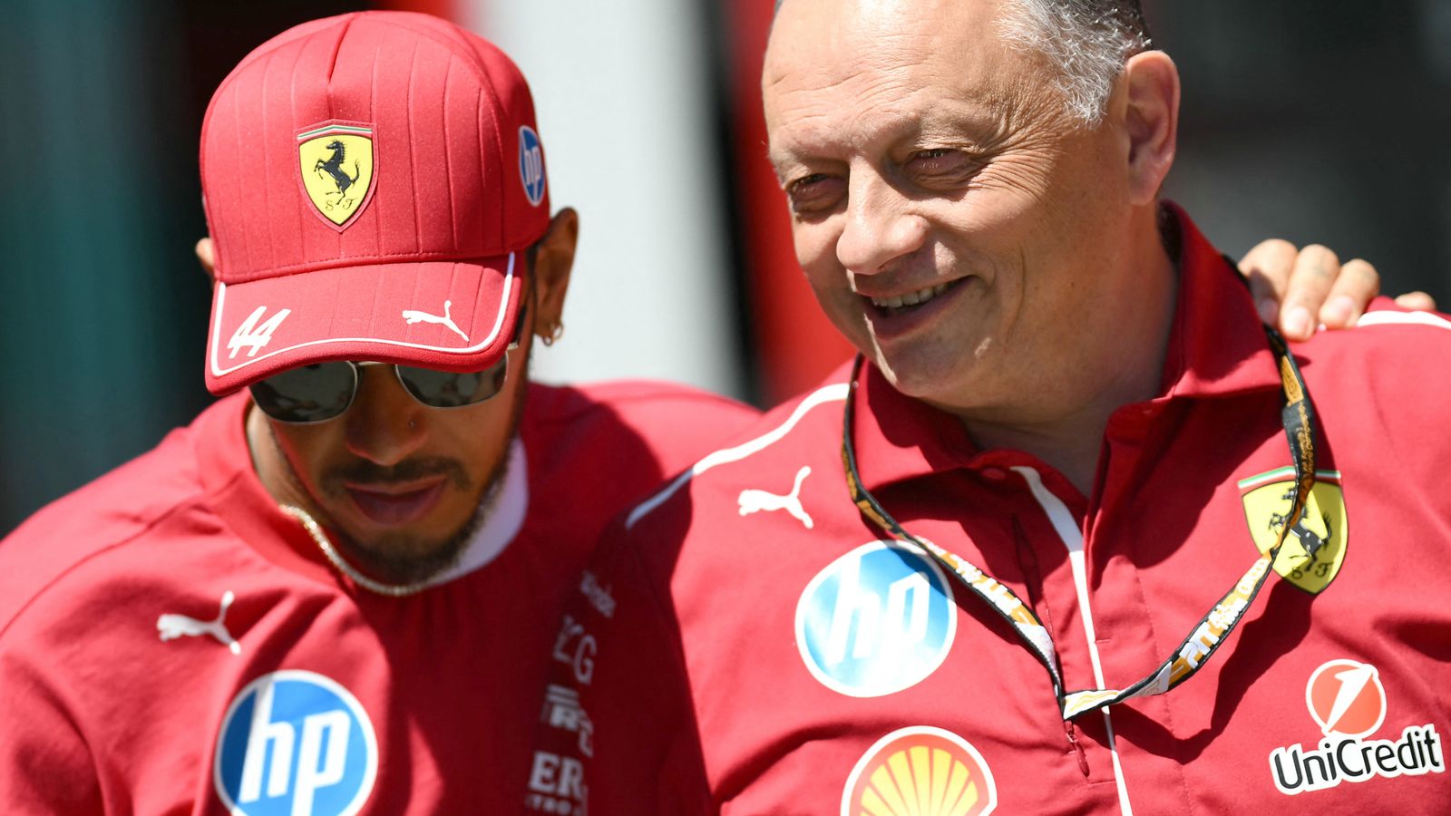 Lewis Hamilton: Ferrari driver brands speculation over Frederic Vasseur’s future as ‘nonsense’ | F1 News