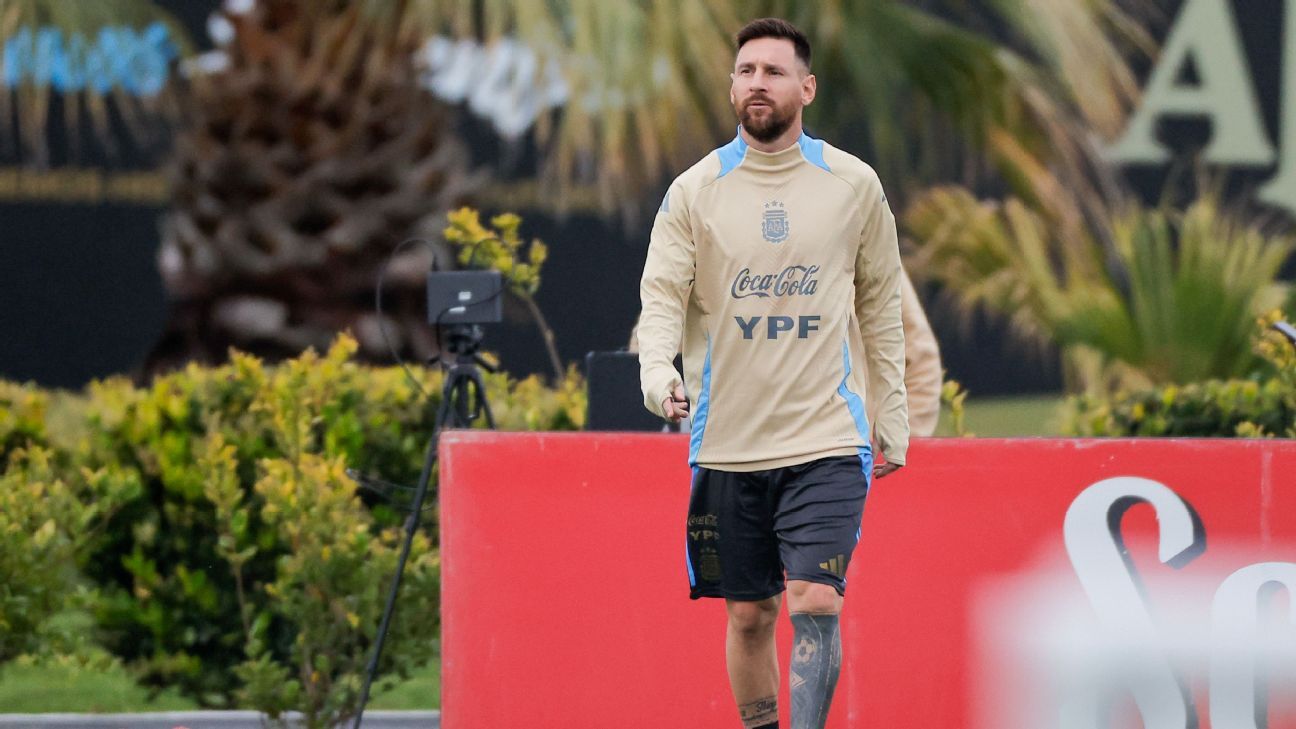 Lionel Messi back with Argentina for World Cup qualifiers