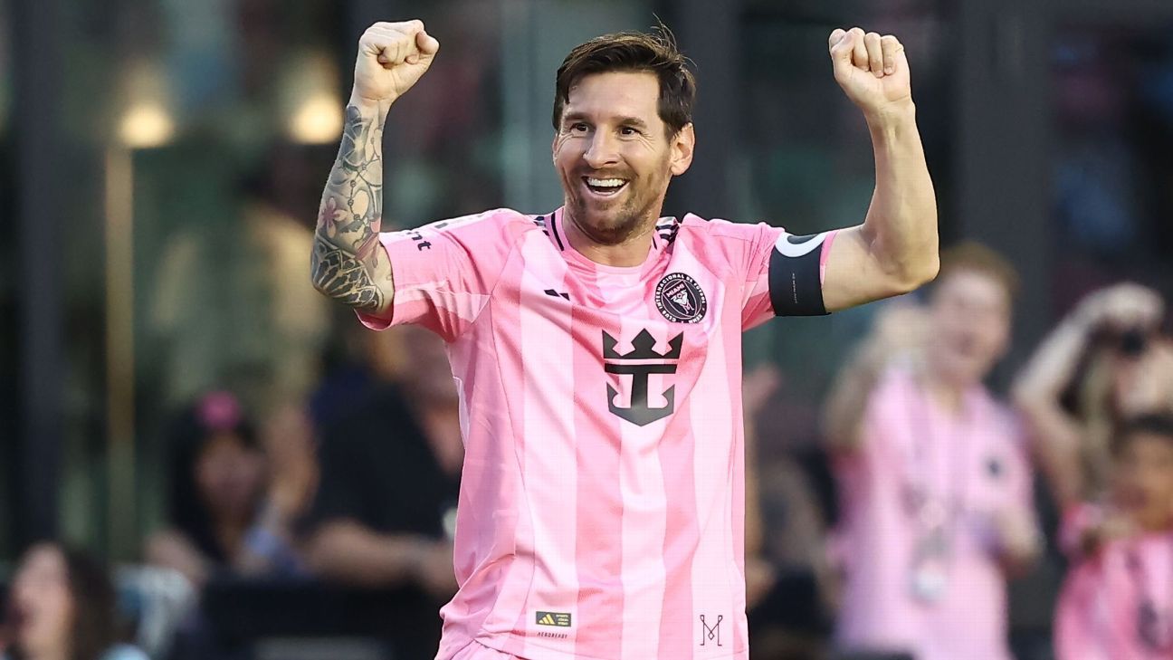 Lionel Messi stars as Inter Miami routs Columbus Crew