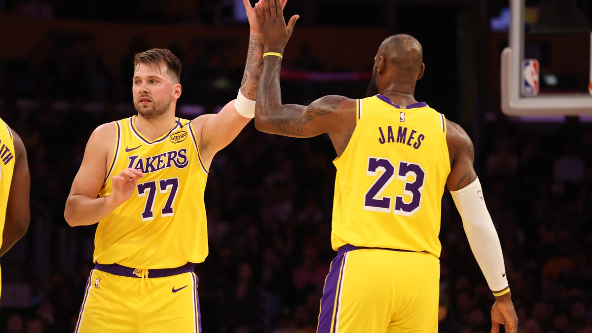Luka Doncic on getting to play with LeBron James