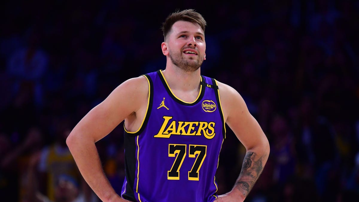 Luka Doncic reacts on social media to sale of Lakers