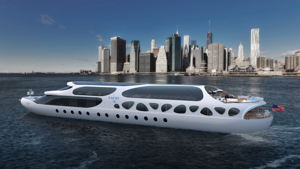 Luxury Resort Architect Crafts ‘Y Le Yacht’ Concept with New York in Mind