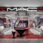 MAC's latest flagship at Deji Plaza in Nanjing, Jiangsu Province in China.