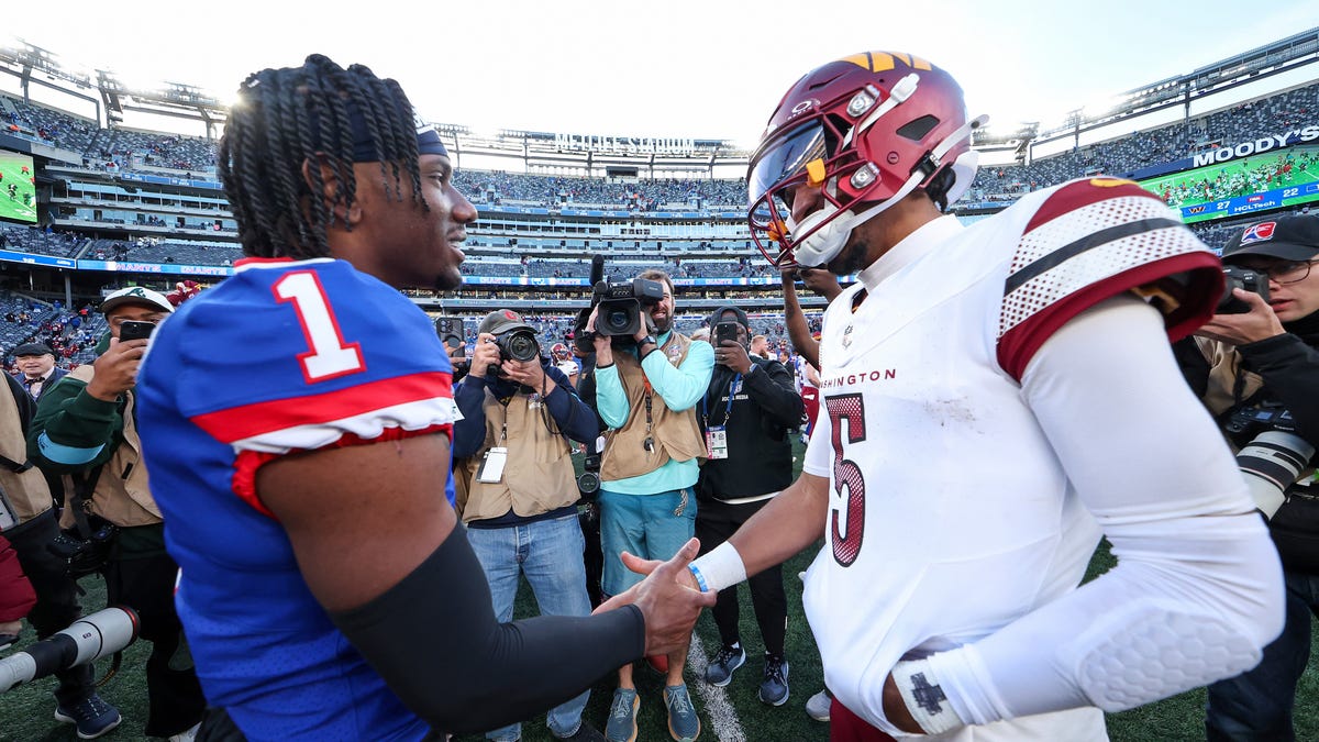Malik Nabers is proud of Jayden Daniels and his success