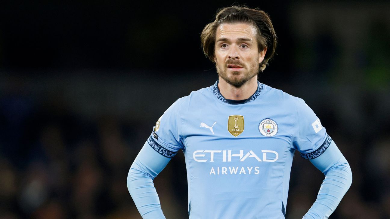 Man City’s Jack Grealish to be left out of Club World Cup squad – source