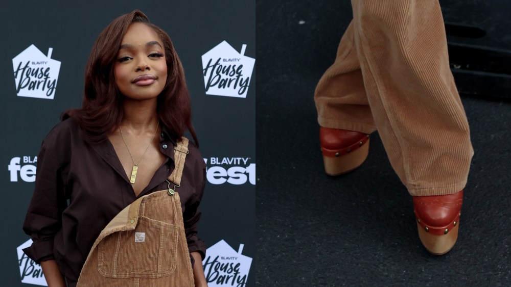 Marsai Martin Mixes Country Charm & Edgy Footwear at Blavity Fest 2025
