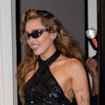 Miley Cyrus Traverses Trends in Shorts Over Tights and a Naked Dress