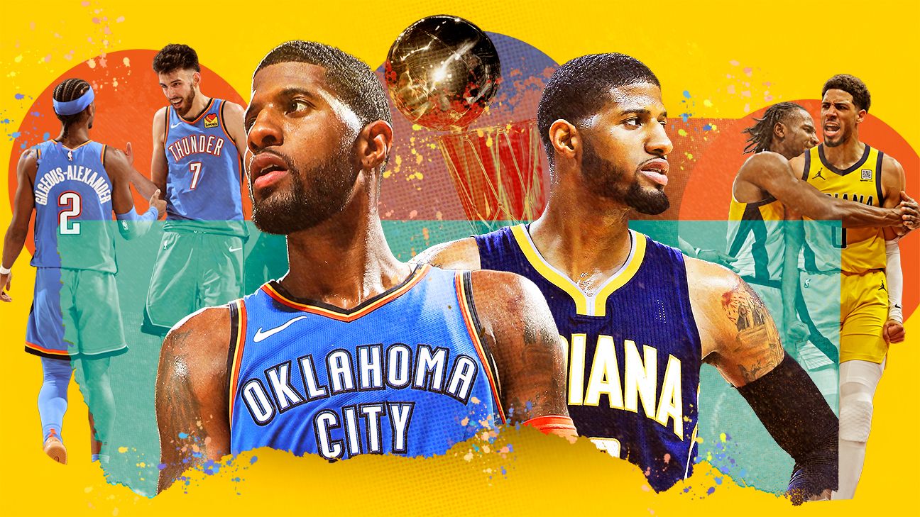 NBA Finals 2025 — How Paul George blockbusters built Thunder and Pacers
