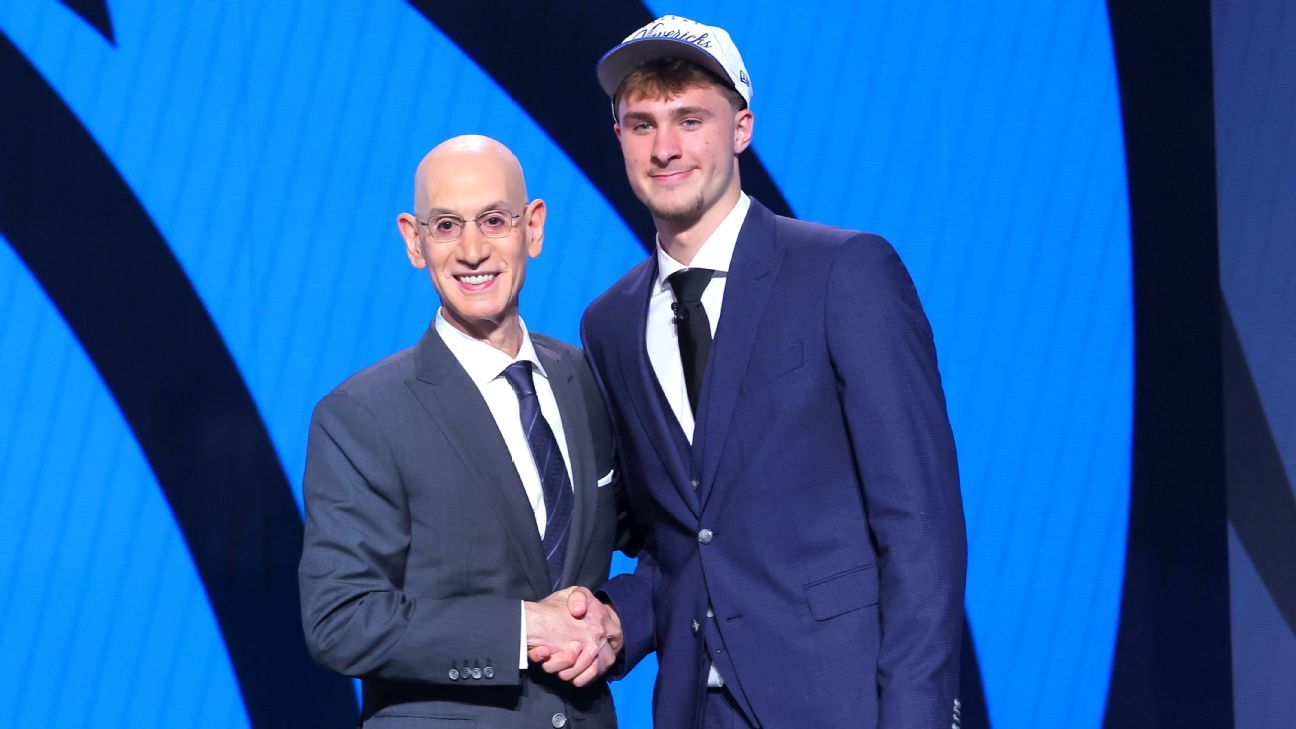 No. 1 pick Cooper Flagg receives warm welcome to Dallas