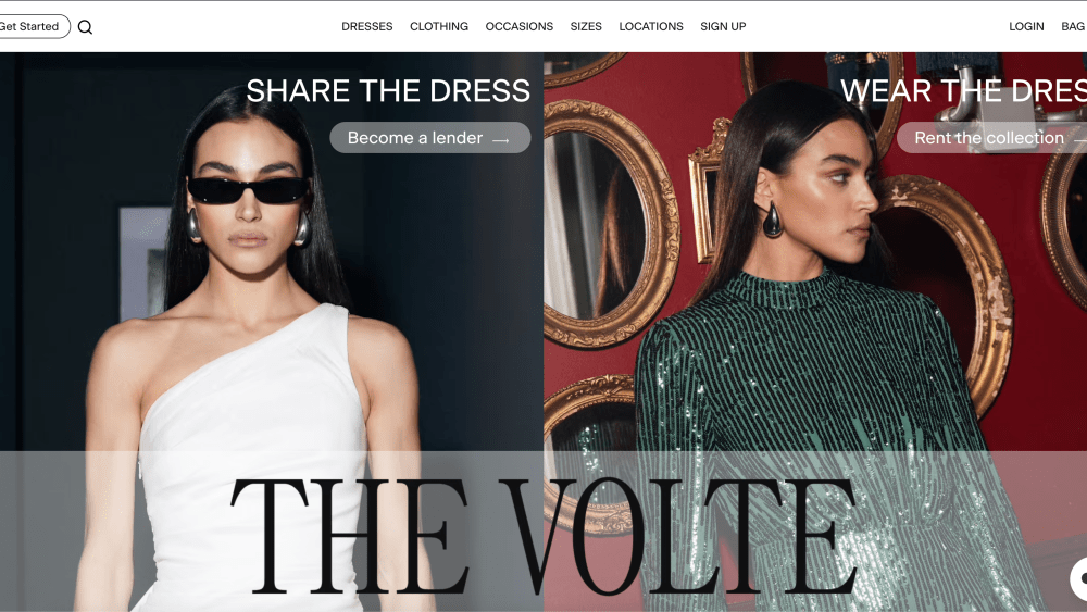 Occasional Wear Rental Platform The Volte Expands Into the U.K.