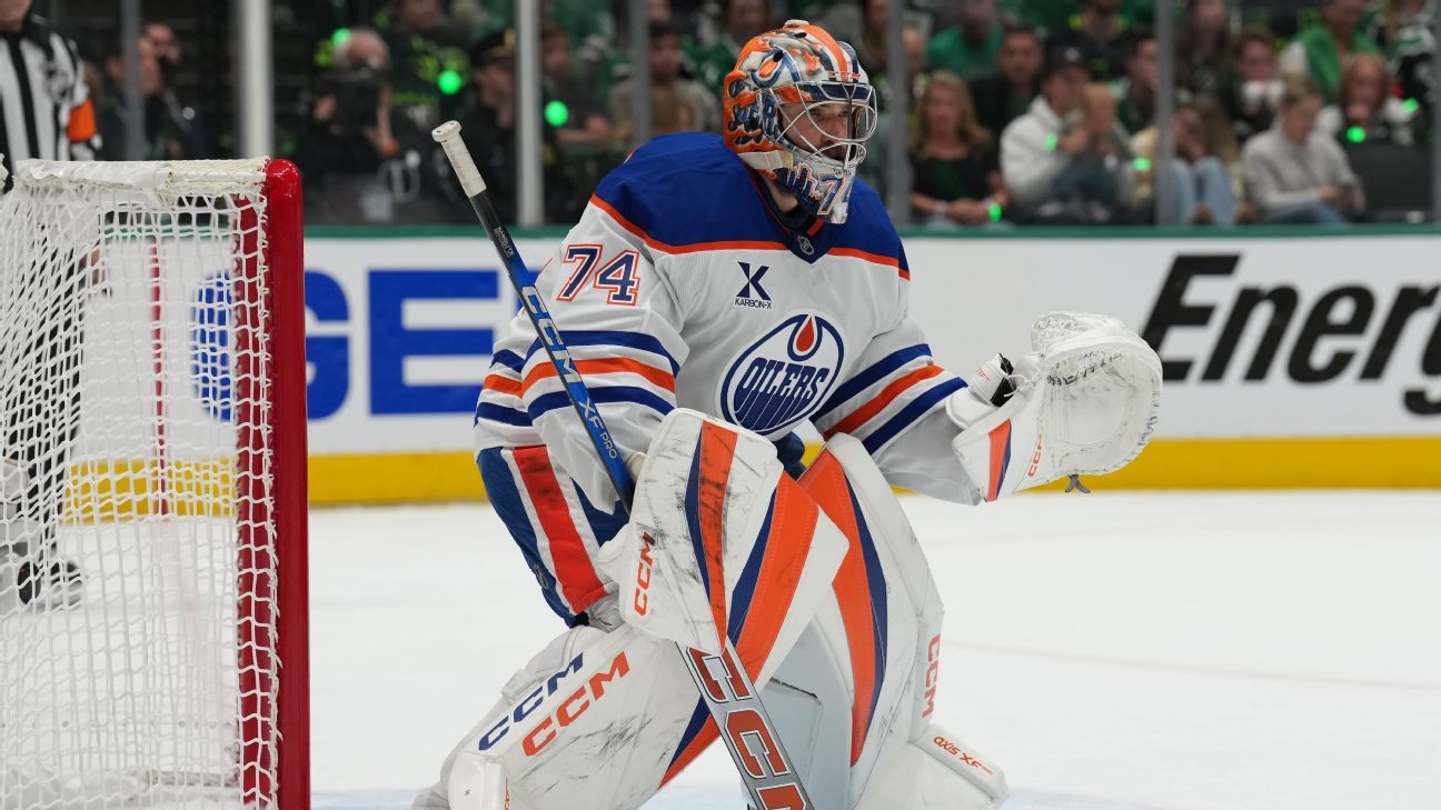 Oilers turn back to Stuart Skinner in goal in must-win Game 6