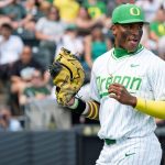 Oregon's Jacob Walsh is a finalist for the Bobby Bragan National Collegiate Slugger Award