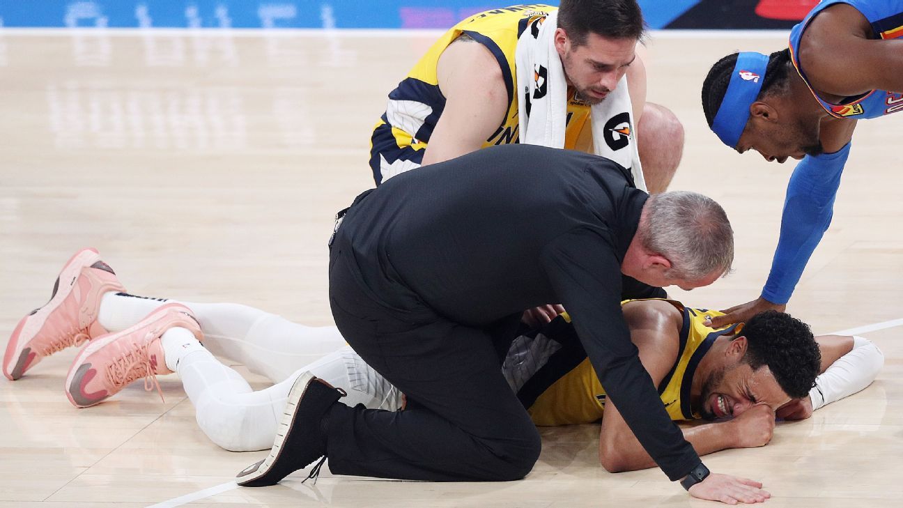 Pacers say Tyrese Haliburton has torn Achilles tendon