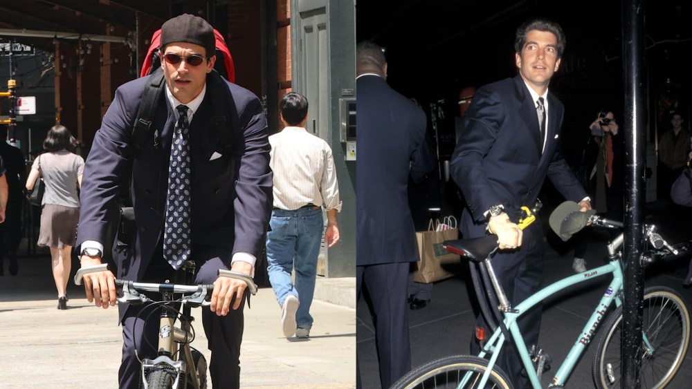 Paul Kelly Channels JFK Jr. in Suited Look for ‘American Love Story’