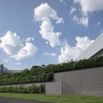 Prada’s state-of-the-art industrial complex in tuscany’s Valvigna are part of Prada’s “garden factories” and are nestled in a lush landscape of pomegranate, fig and jujube trees and vineyards.