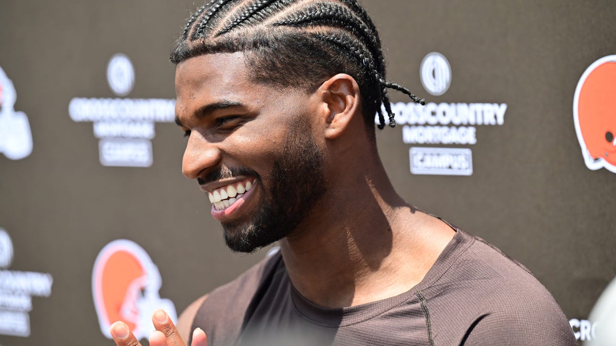 Quarterback Shedeur Sanders made huge play at Browns camp
