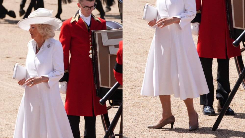 Queen Camilla’s Shoes Added Variety to Her Trooping the Colour Outfit