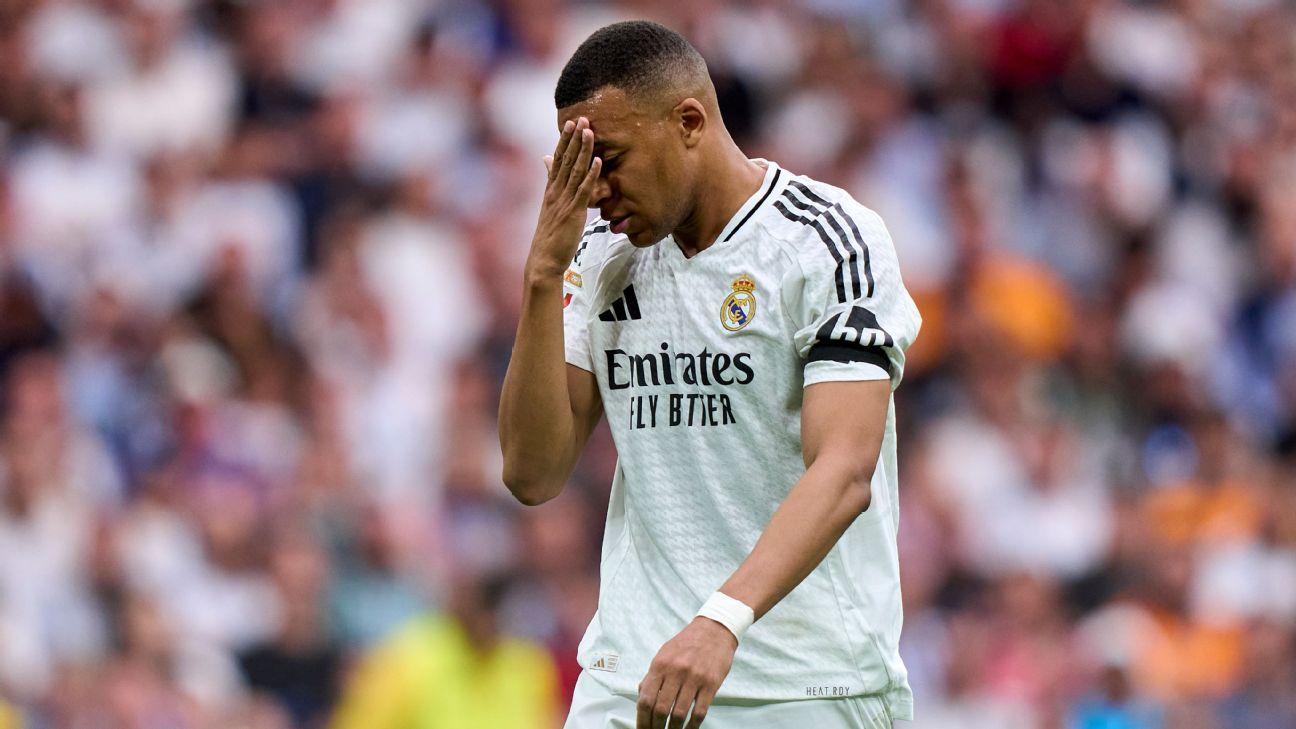 Real Madrid’s Kylian Mbappé hospitalized with acute gastroenteritis