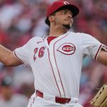 Reds' Chase Burns strikes out 1st 5 batters in MLB debut