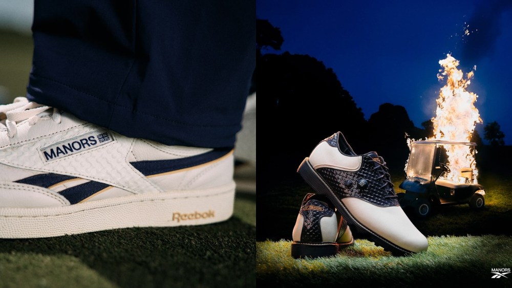 Reebok Teams With Manors on Collection Featuring Limited Golf Footwear