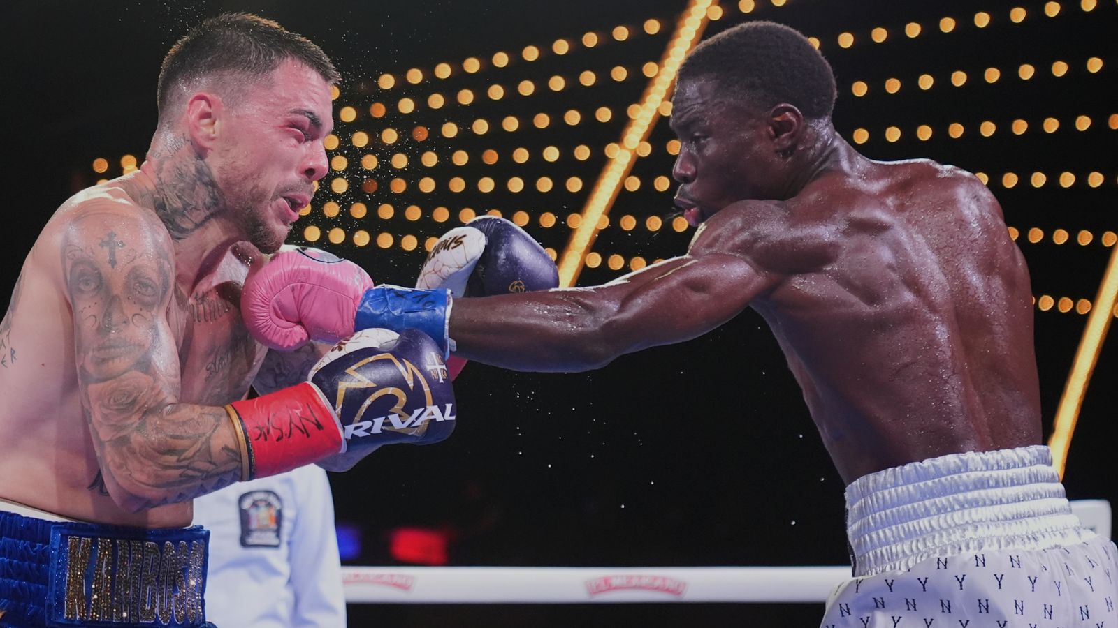Richardson Hitchins dispatches George Kambosos to defend IBF super-lightweight title in New York | Boxing News