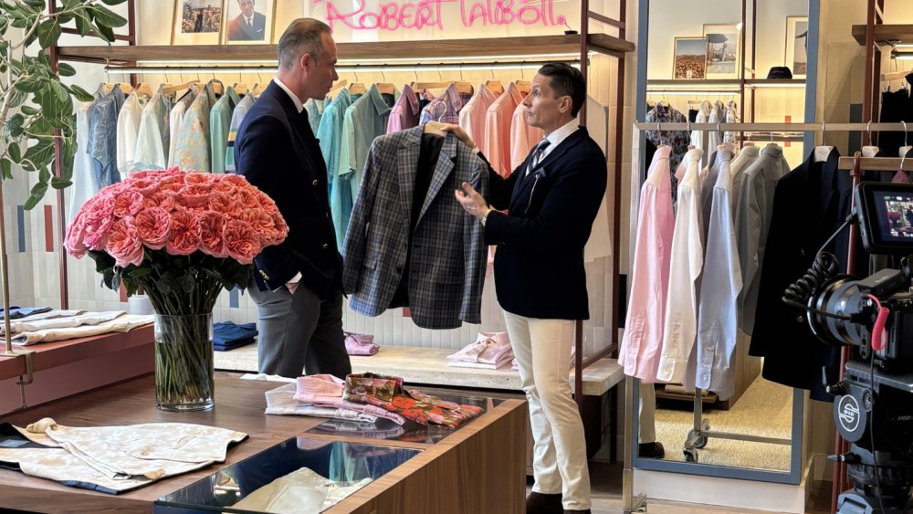 Robert Talbott Men’s Brand Celebrates 75 Years With New Showroom, Updated Collection