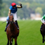 Lazzat and James Doyle hold off Satono Reve in the Queen Elizabeth II Jubilee Stakes