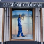The Brioni window at the Bergdorf Goodman men's store.