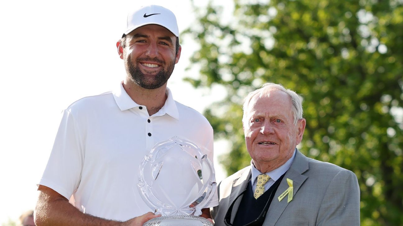 Scottie Scheffler joins Tiger Woods as Memorial repeat winners