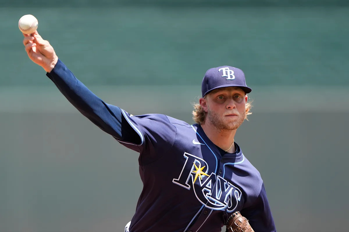 Shane Baz goes 8 scoreless in longest start of career as Rays blank Royals 4-0 for 3-game sweep