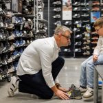 shoe shopping, father/son bts shoe shopping