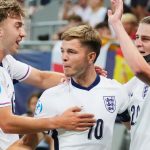 England's James McAtee scored against Spain