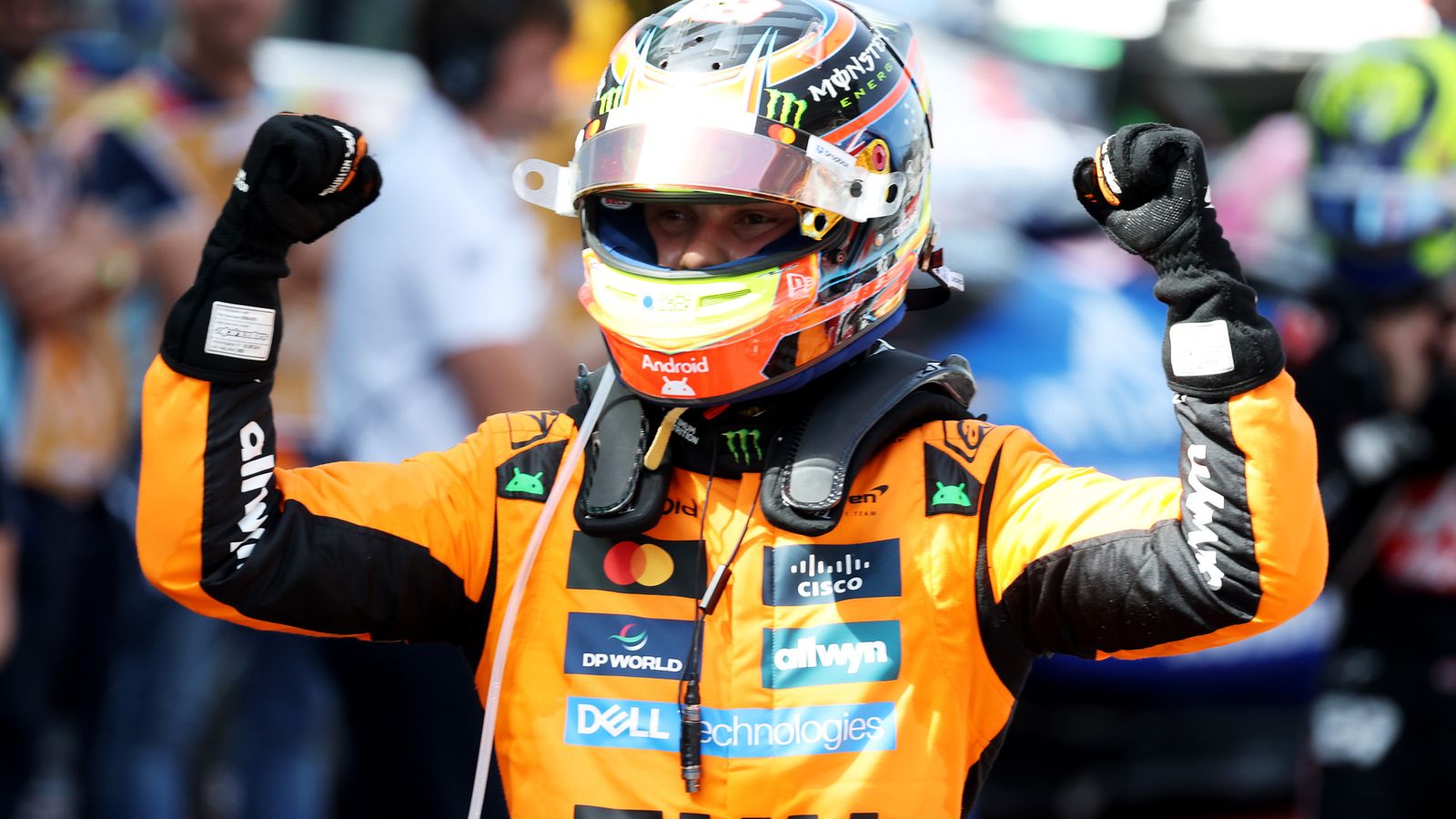 Spanish GP: Oscar Piastri beats Lando Norris to win as Max Verstappen given penalty for George Russell crash | F1 News