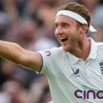 Stuart Broad ended his career with 604 Test wickets for England (Associated Press)