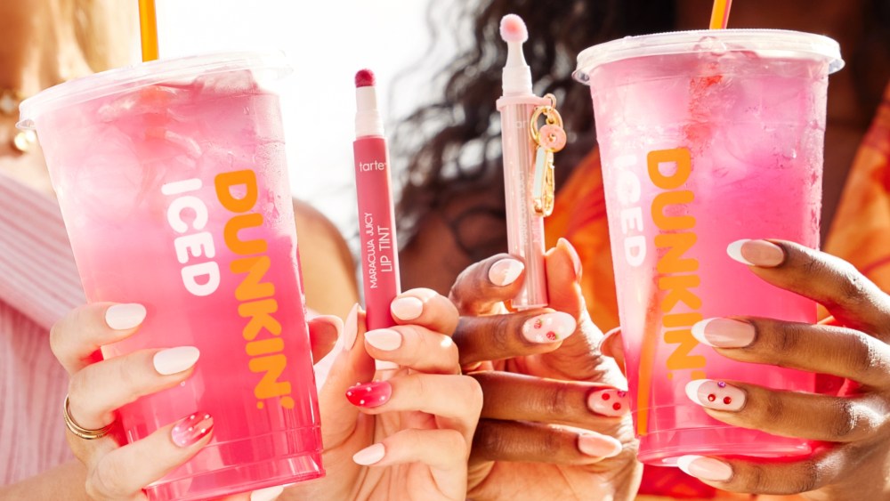 Tarte Cosmetics and Dunkin’ Debut Collaboration With Four Lip Products