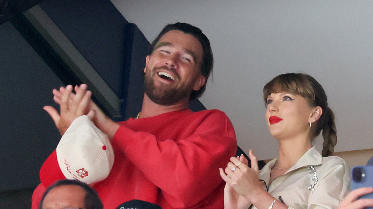 Taylor Swift and Travis Kelce Do Matching Sweatsuits for a Surprise Stanley Cup Final Date Night