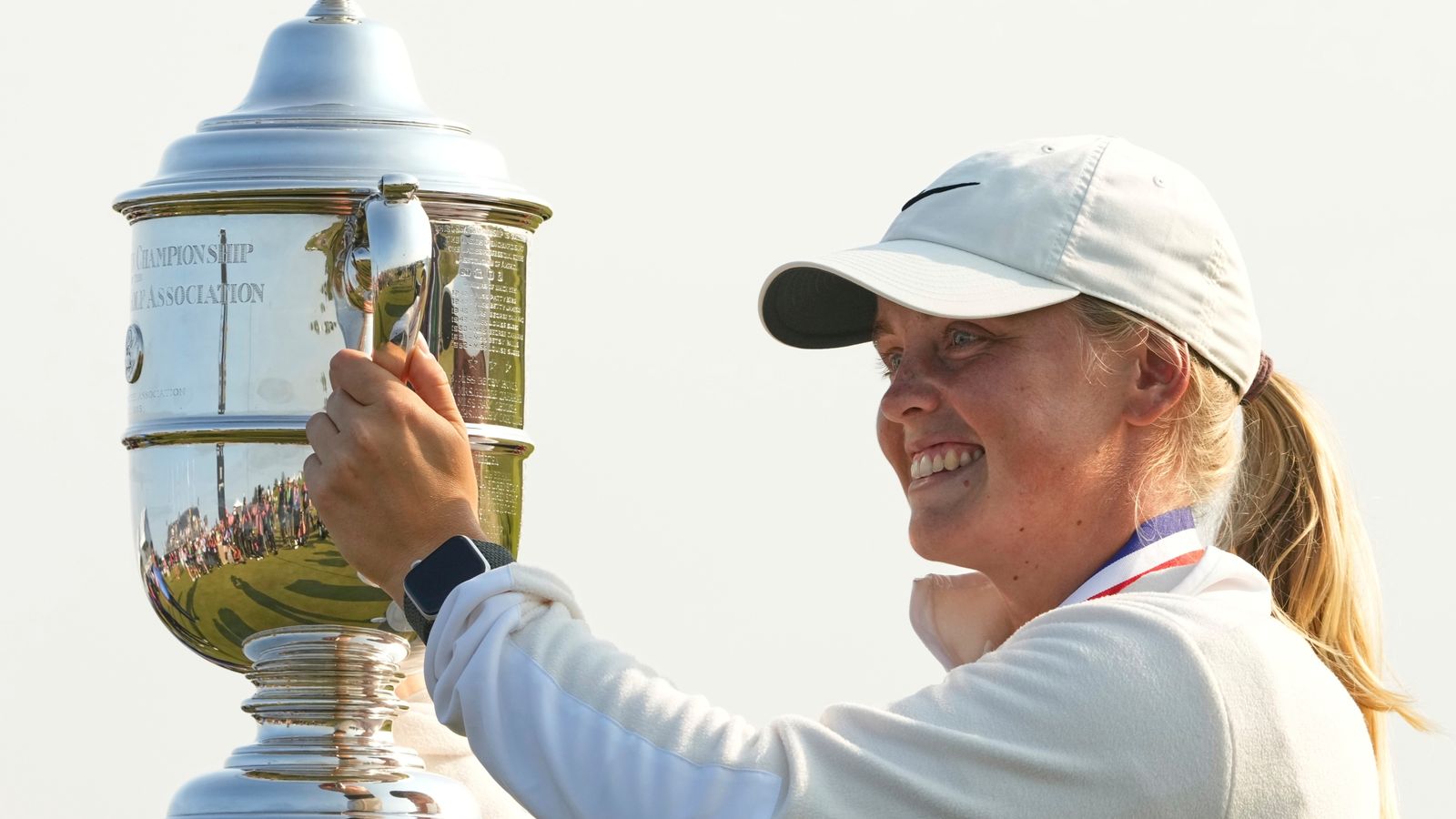 US Women’s Open: Solheim Cup star Maja Stark outlasts Nelly Korda to claim maiden major title with two-shot win at Erin Hills | Golf News