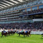 Charles Darwin extends away from his rivals in the Norfolk Stakes
