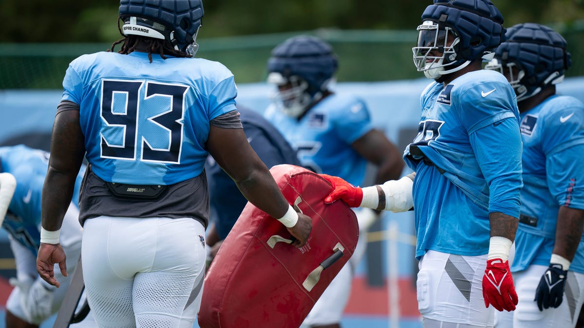 Where does Titans’ defensive line rank among NFL’s 32 teams?