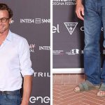 Simon Baker wears Birkenstocks while attending Filming Italy 2025 Press Conference on June 19, 2025 in Cagliari, Italy.