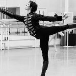 William Bracewell in rehearsals.