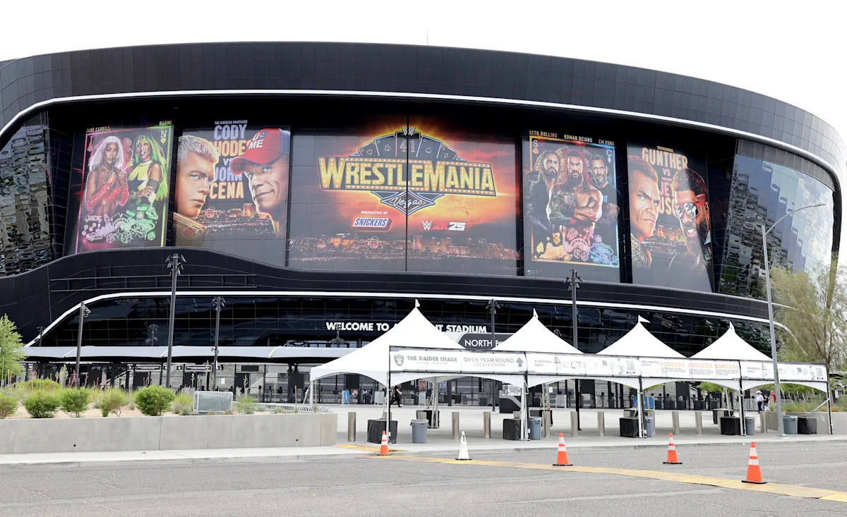 WrestleMania 42 will be at Allegiant Stadium in Las Vegas on April 18-19, WWE announces