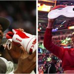 Shaq A'ja Wilson shoe cam All-Star Game NBA WNBA