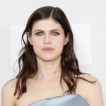 Alexandra Daddario debuts a bob haircut.