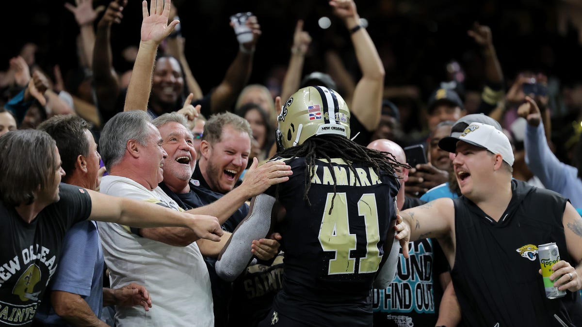 Alvin Kamara among best players to wear their numbers