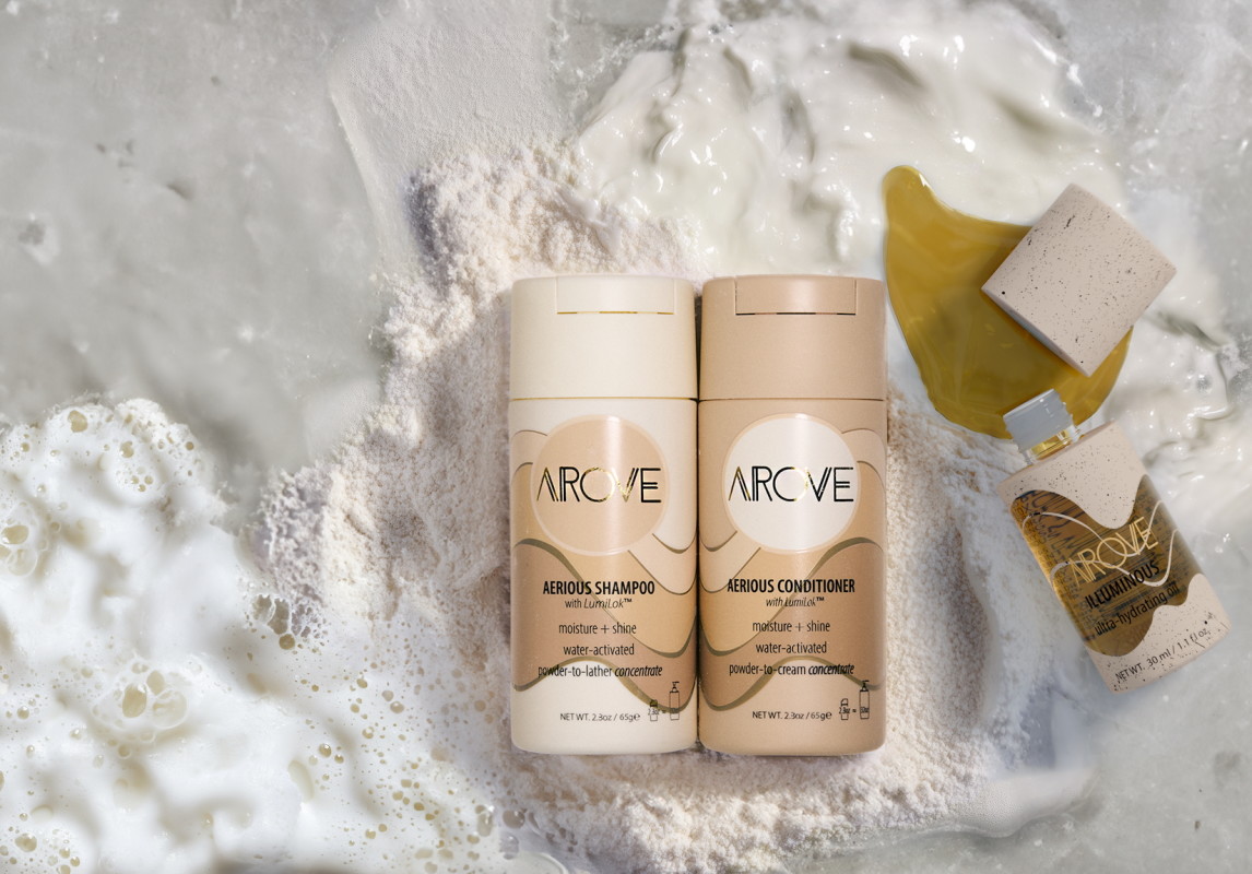 Arove: A Travel-Friendly Hair-Care Brand That Stars Water-Activated Products
