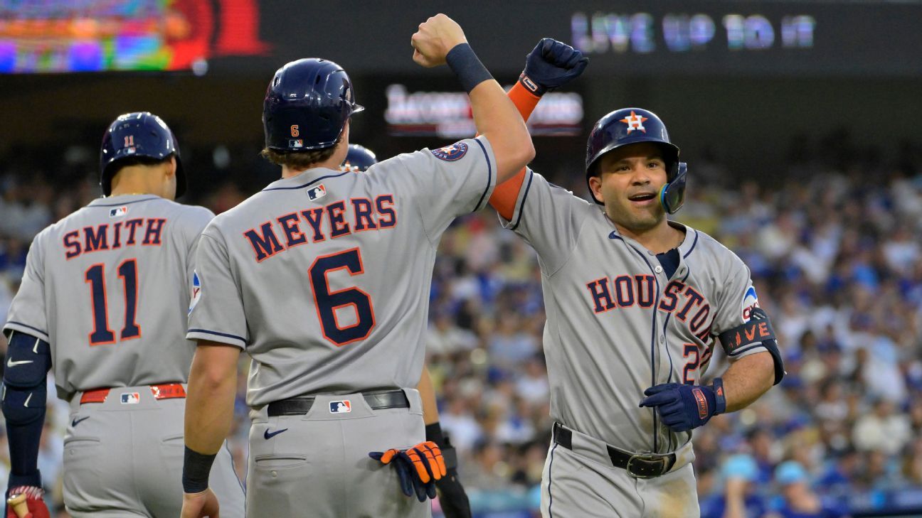 Astros drub Dodgers by 17 in L.A.’s worst loss at Dodger Stadium