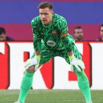 Barcelona's Ter Stegen trains alone amid uncertain future