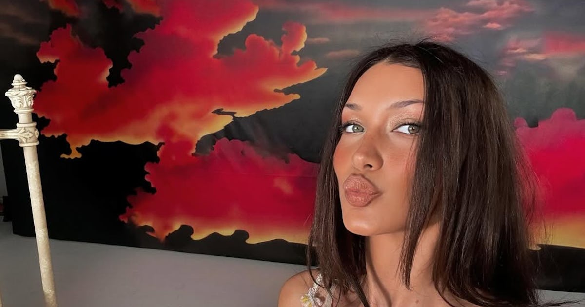 Bella Hadid’s Blonde Bangs Are A Major Hair Transformation